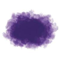 Abstract purple splash watercolor background vector