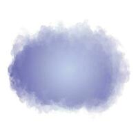 Abstract blue splash watercolor background vector