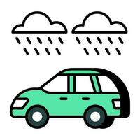 Rainfall icon in perfect design vector