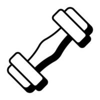 A trendy vector design of dumbbells