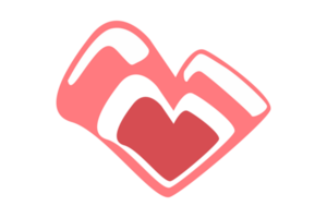 einfach Valentinstag Liebe mit transparent Hintergrund png