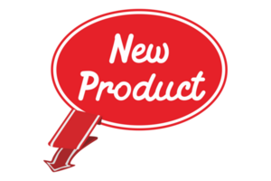 Red Label Tag Sale - New Product - With Transparent Background png