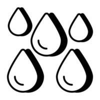 Rainfall icon in perfect design vector
