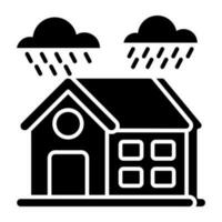 Rainfall icon in perfect design vector