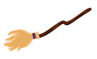 Witch Item- Witch Item- On Transparent Background  Witch's Flying Broomstick On Transparent Background png