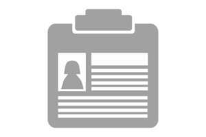 attività commerciale icona - id nome carta con trasparente sfondo png