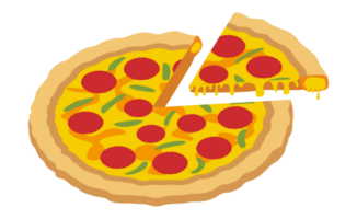 Pizza Slice On Transparent Background png