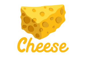 queijo logotipo ícone com transparente fundo png