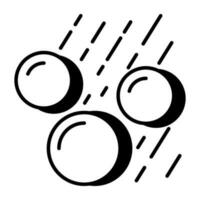 Hailstorm icon in perfect design vector