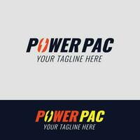 eléctrico eléctrico poder empresa logo diseño modelo poder pac logo diseño vector energía logo
