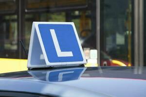 Polish driving school sign photo