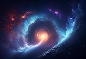 Space galaxy background photo