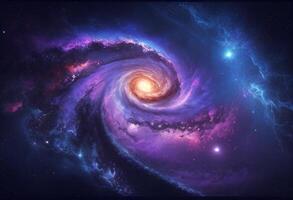 espacio galaxia antecedentes generativo ai foto