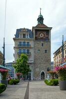 Tower of the Island in Geneva photo