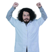 asian male scientist expression png