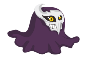 dia das Bruxas monstro desenho animado personagem com transparente fundo png