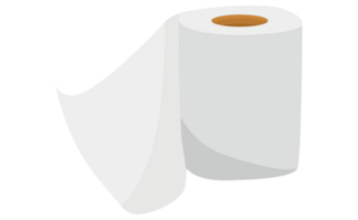 toilet papier Aan een transparant achtergrond png