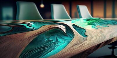 Modern office interior design . Contemporary workspace for creative business. image. photo