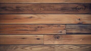 Top View of Natural Wood Texture In High Resolution Used Office and Home Furnishings, Generative AI. photo