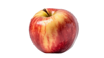 Realistic Ripe Apple with Droplets of Water, Perfect for A Healthy Snack . png