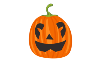 halloween pumpa huvud med transparent bakgrund png