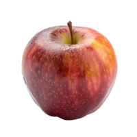 Realistic Wet Ripe Apple on Background, Perfect for A Healthy Snack . png