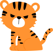 schattig tijger dier karakter, Internationale tijger dag png