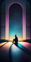 Mosque aesthetic graphic art photo