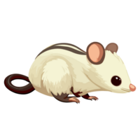 White Mouse clipart transparent background png
