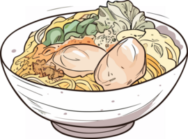 ramen dans bol png