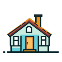 House icon clipart transparent background png