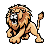 Lion icône clipart transparent Contexte png