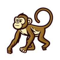 corrida macaco clipart transparente fundo png