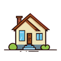 House icon clipart transparent background png
