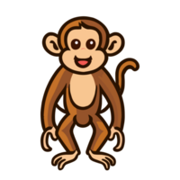 singe clipart transparent Contexte png