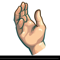 mano icono clipart transparente antecedentes png