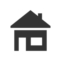 illustration de l'icône de la maison png