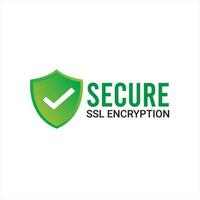 seguro ssl cifrado logo, seguro conexión icono vector ilustración, ssl certificado icono, seguro ssl cifrado vector ilustración. logo diseño