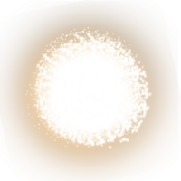 glow light glitter effect png