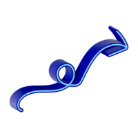 3d curved arrow png