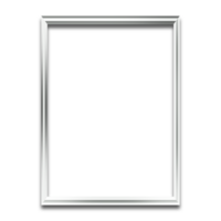 rectangle white frame png