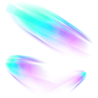 glowing colorful light png