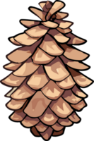 pine cone png graphic clipart design