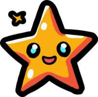 star stickers png graphic clipart design