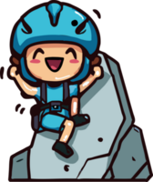 rock climbing png graphic clipart design