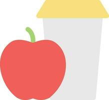 manzana Leche vector ilustración en un fondo.premium calidad simbolos.vector íconos para concepto y gráfico diseño.