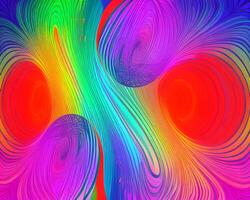 colorful and twirly abstract background photo