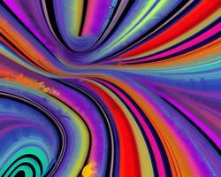 colorful and curvy abstract background photo