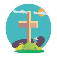 christianity religion cross vector