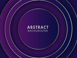 Gradient Purple Abstract Overlap Circles Background. vector